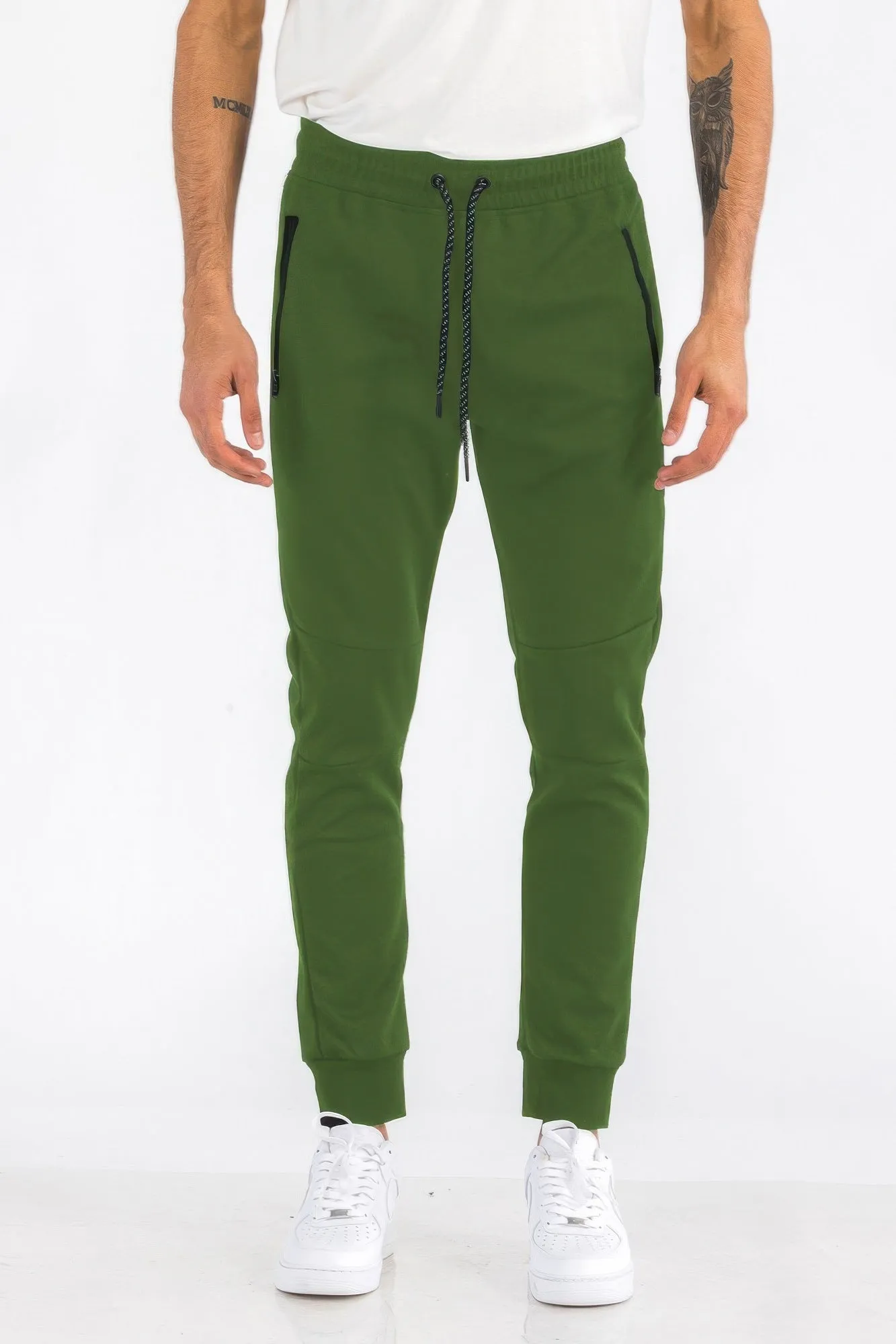 11 Colors | Mens Solid Heathered Jogger