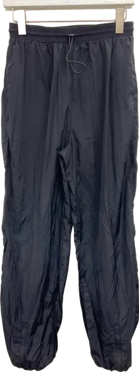 Adanola Black Nylon Joggers UK S