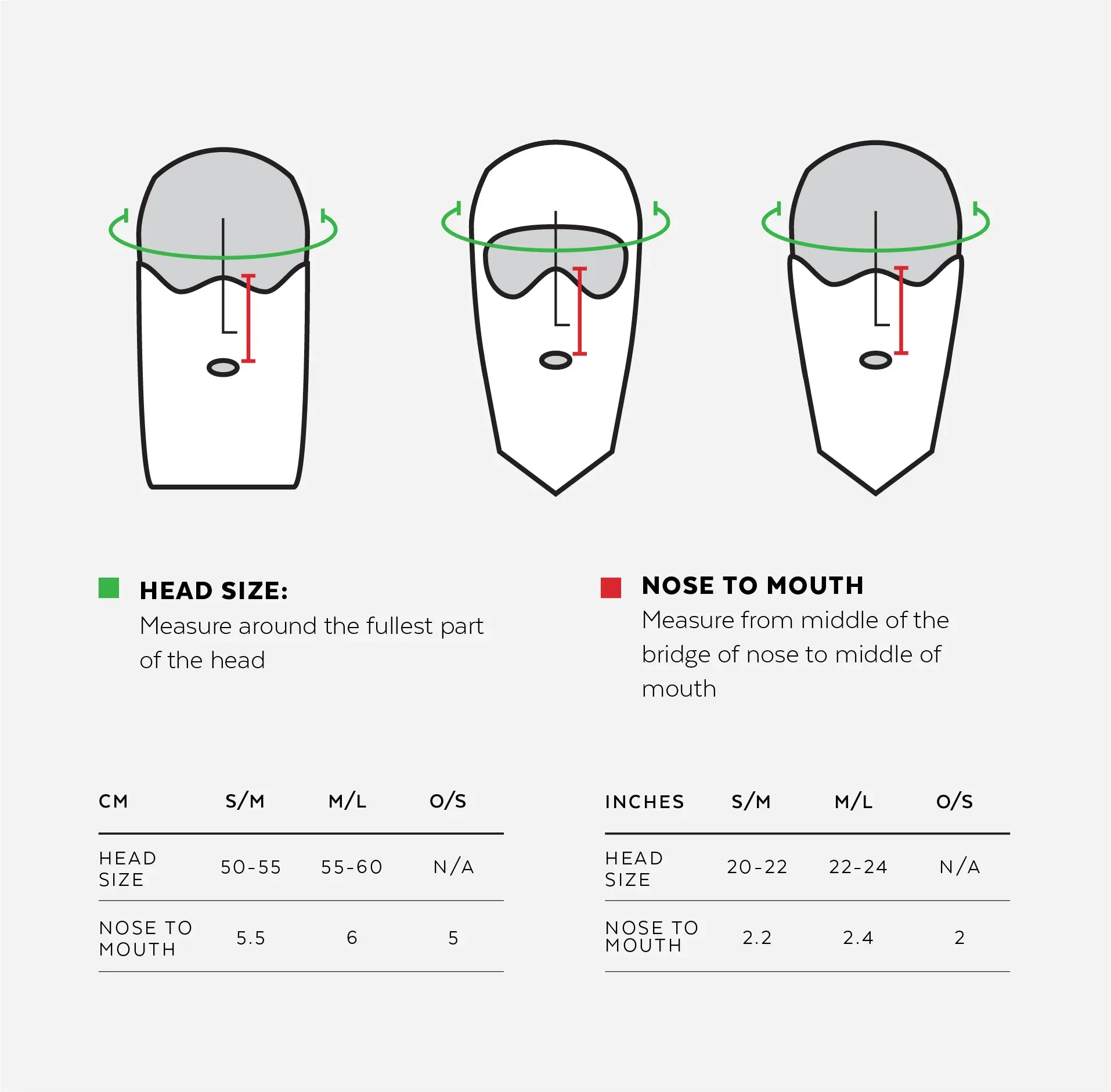 Airhole Laser Polar Fleece Airhood - Snow Ghosts