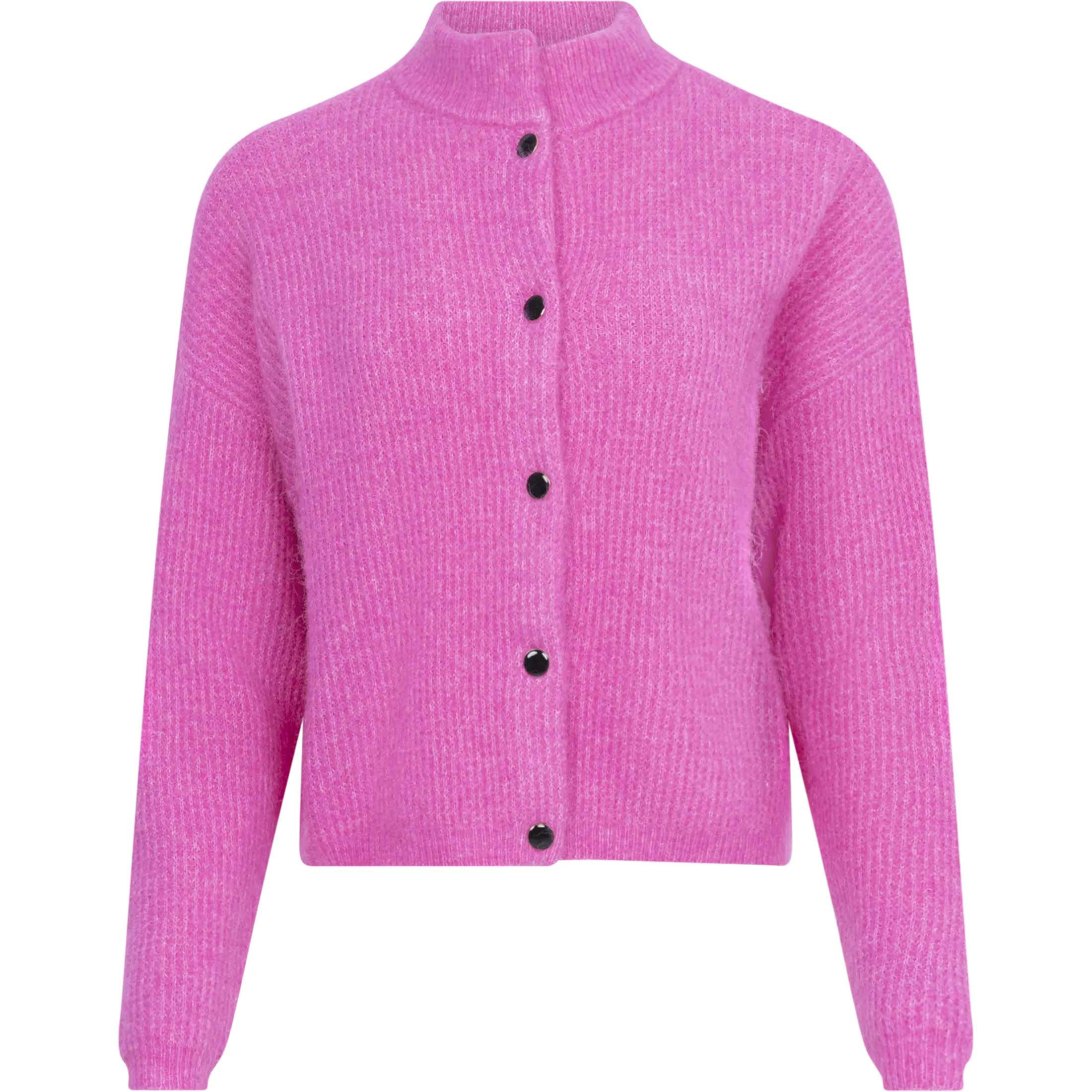 AlphaGZ Short Cardigan - Super Pink Melange