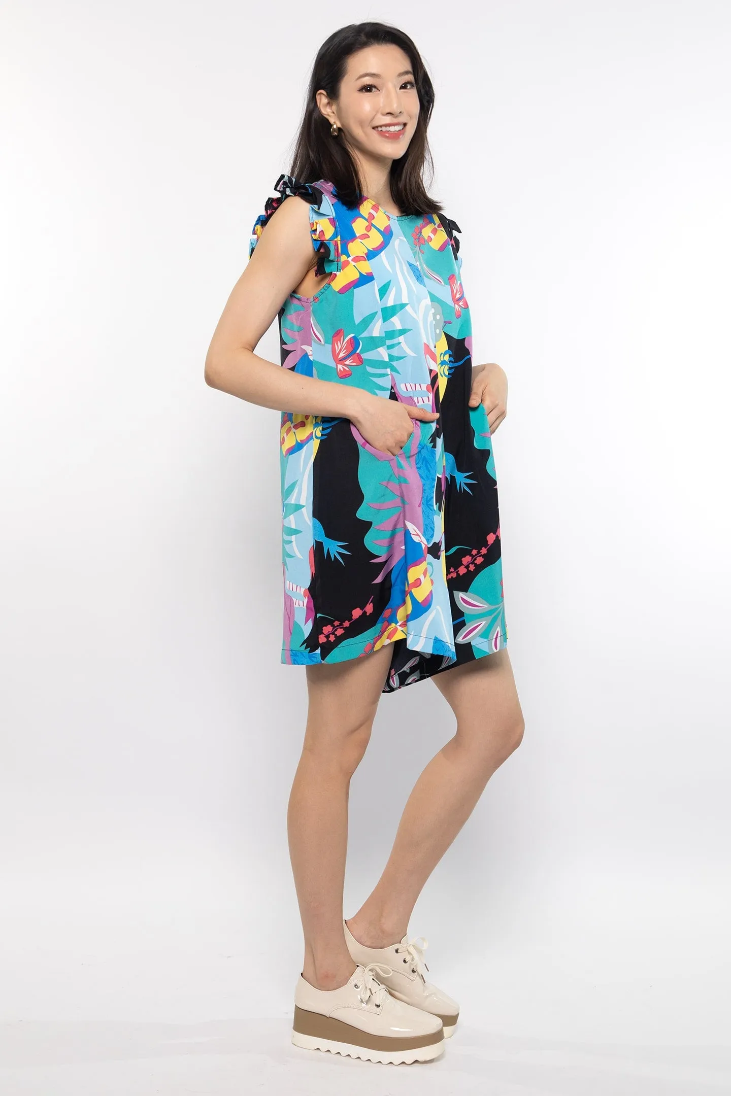Aniya Playsuit in Maui Delight