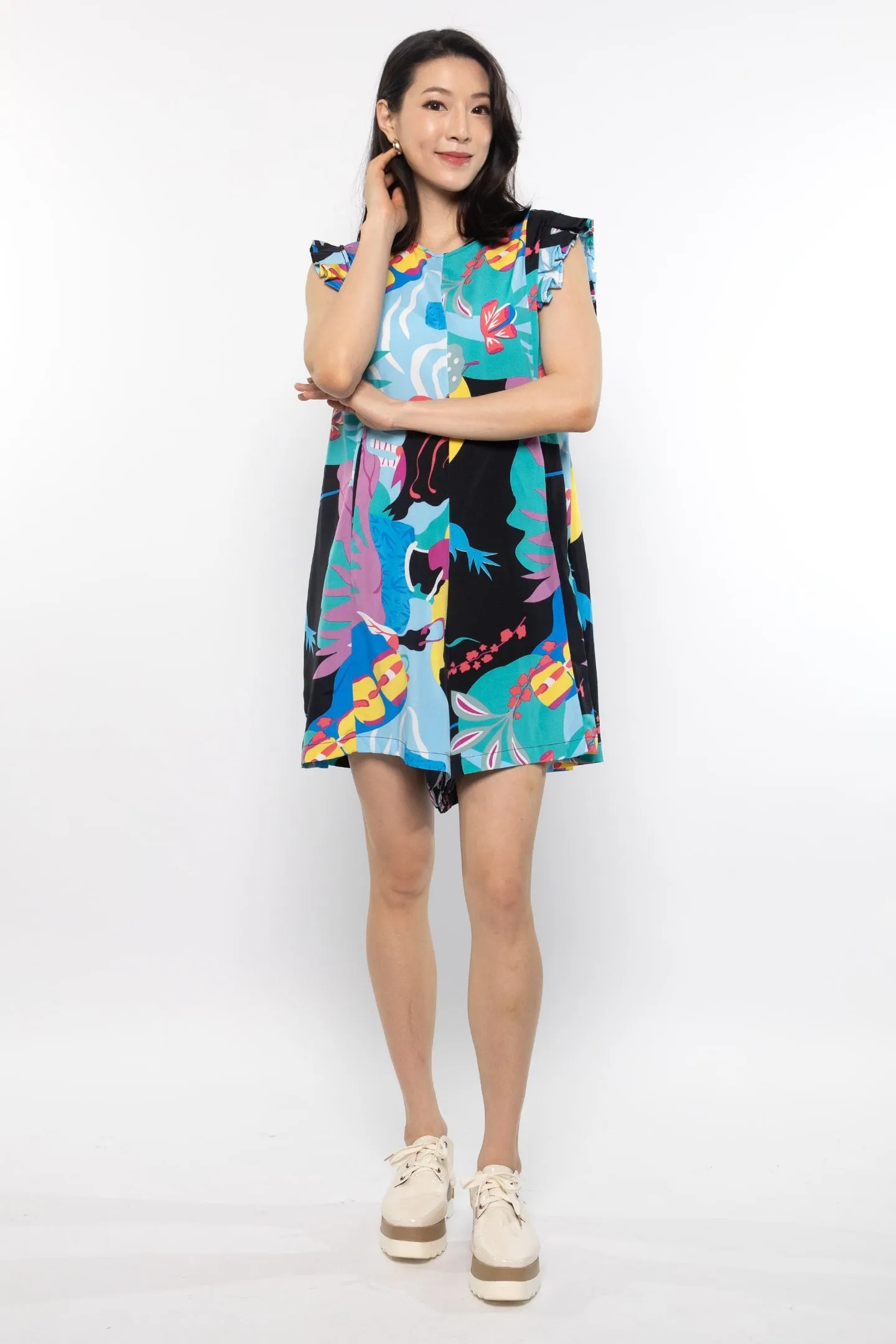 Aniya Playsuit in Maui Delight