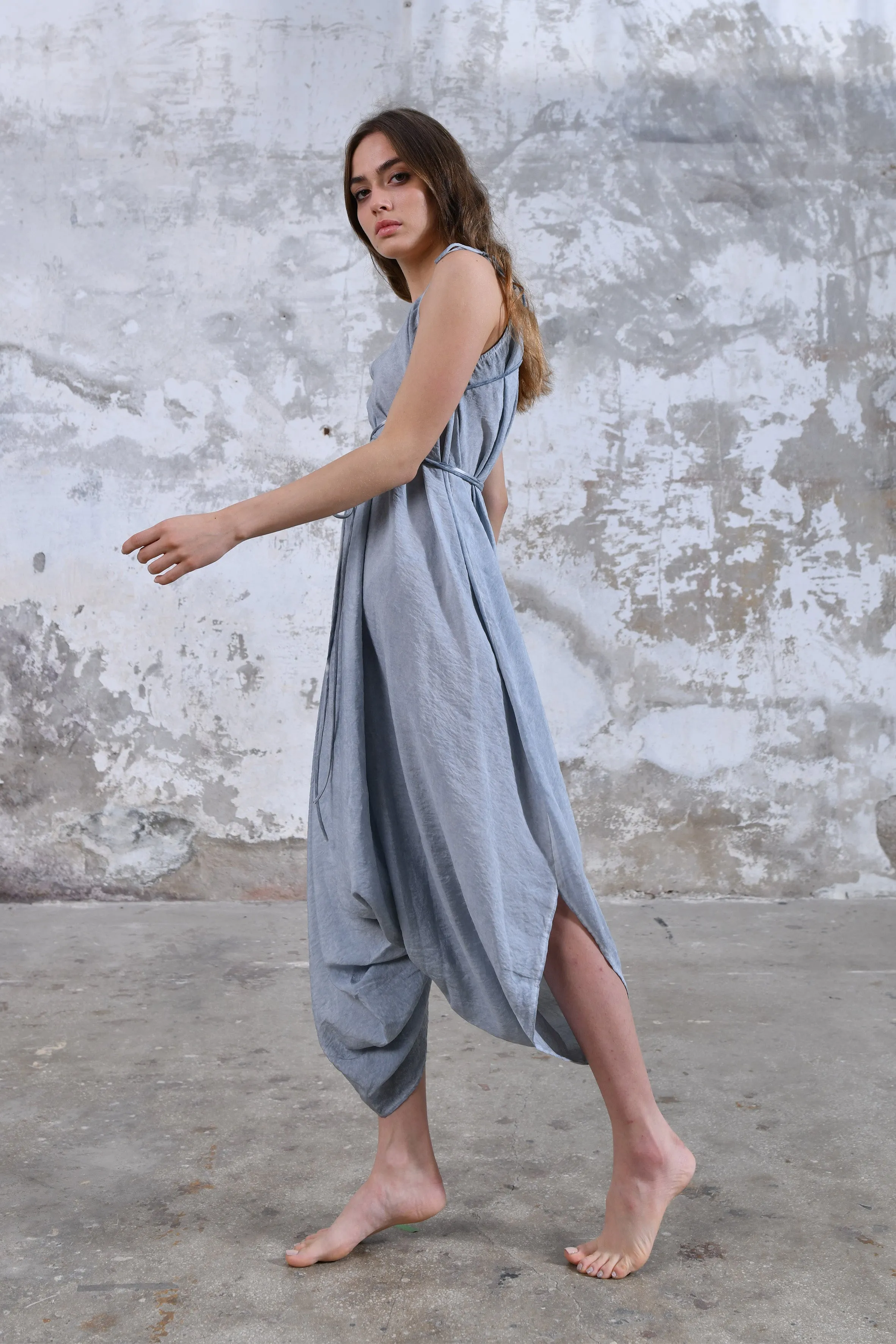 Baris Jumpsuit in Baby Blue