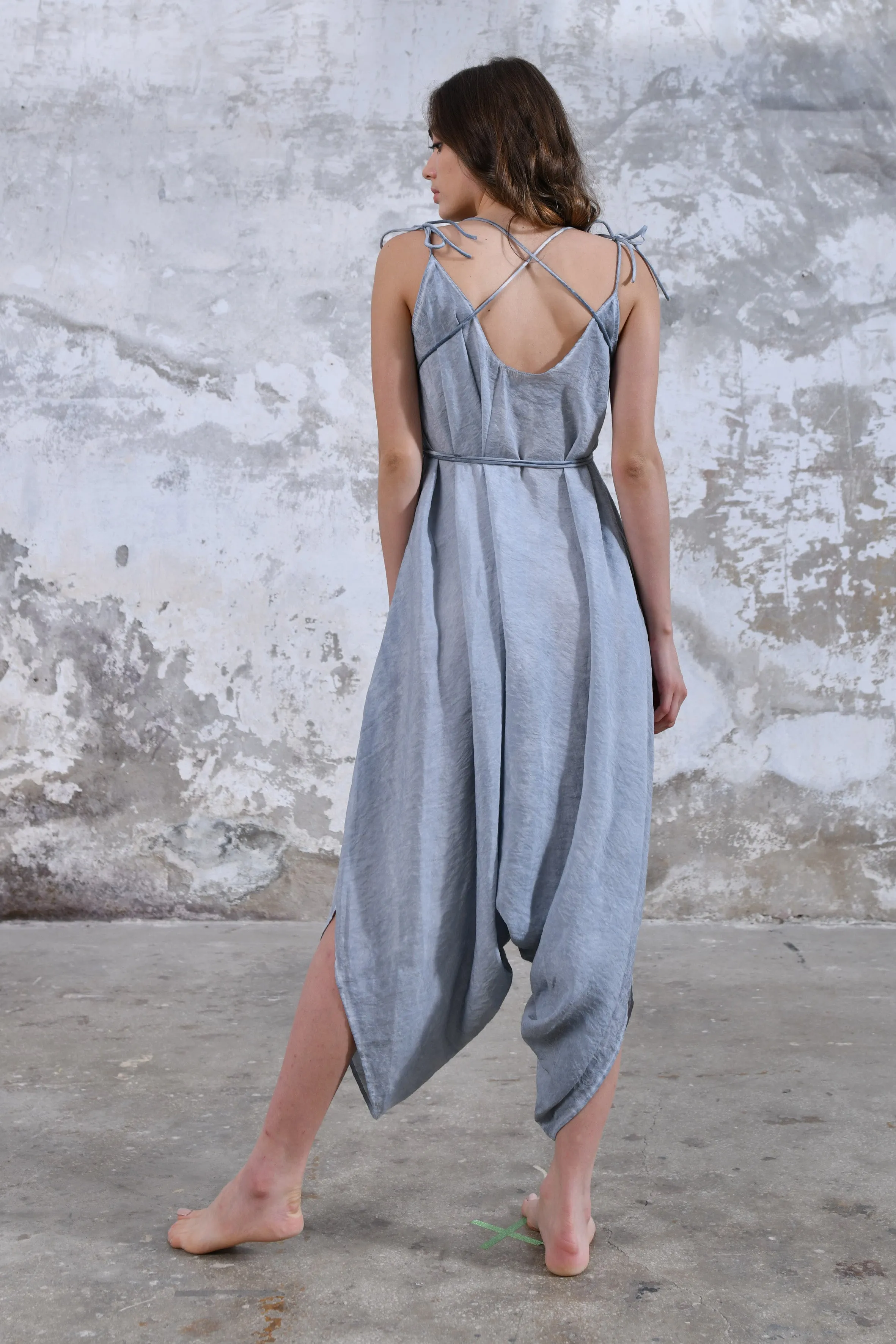 Baris Jumpsuit in Baby Blue