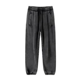 Batik washed heavy fleece joggers