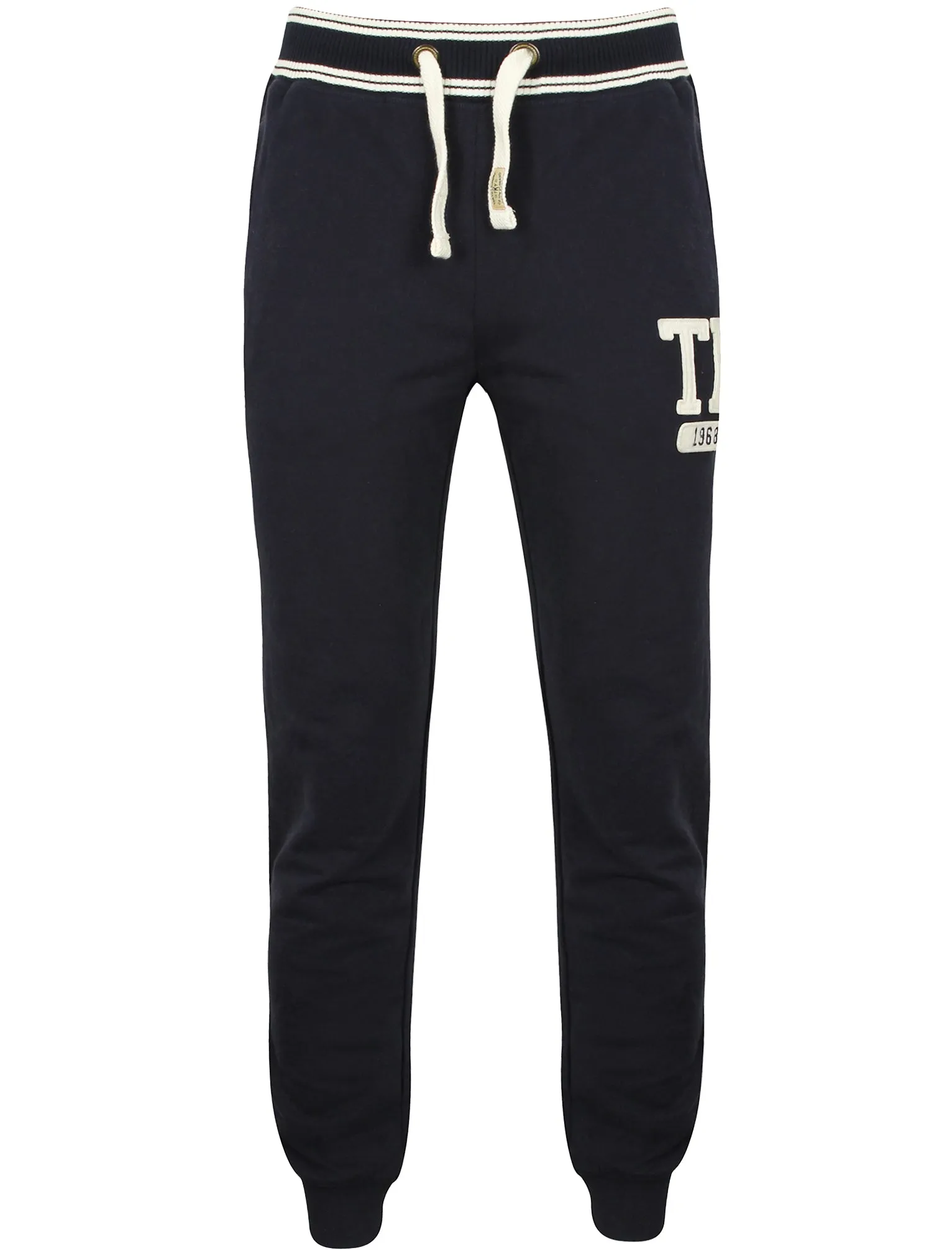 Bellevue Point Cuffed Joggers in Dark Navy - Tokyo Laundry