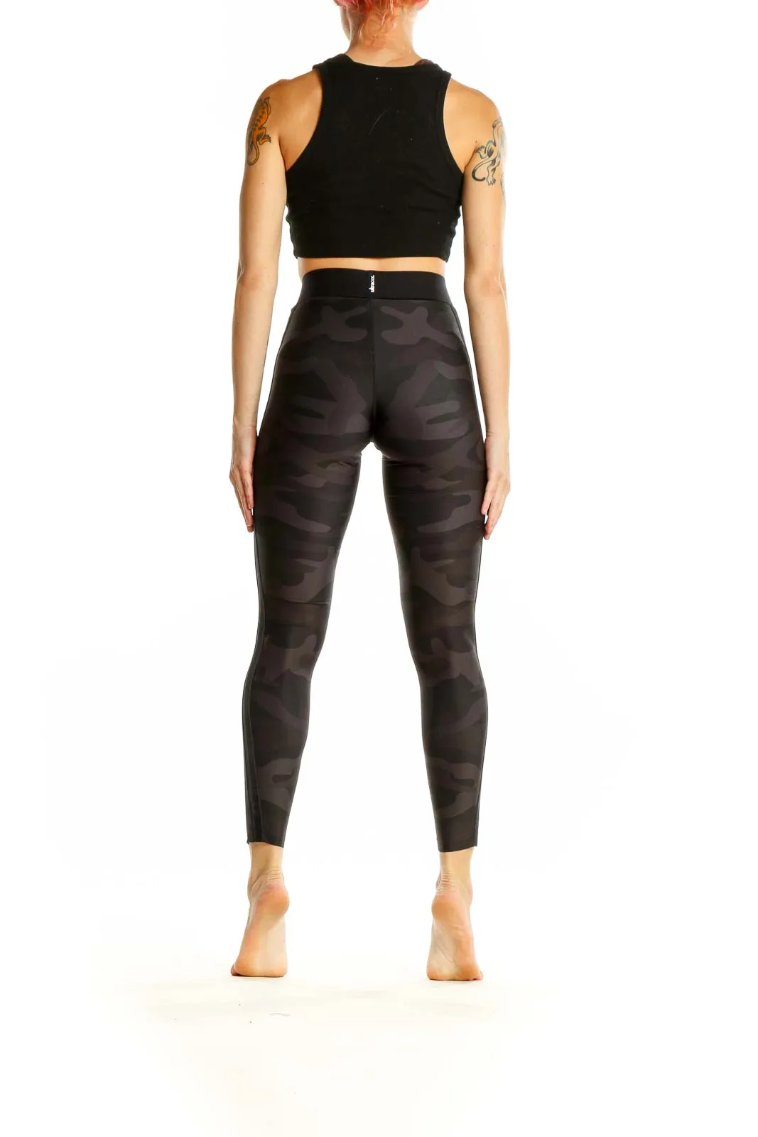 Black Camo High-Waist Performance Leggings