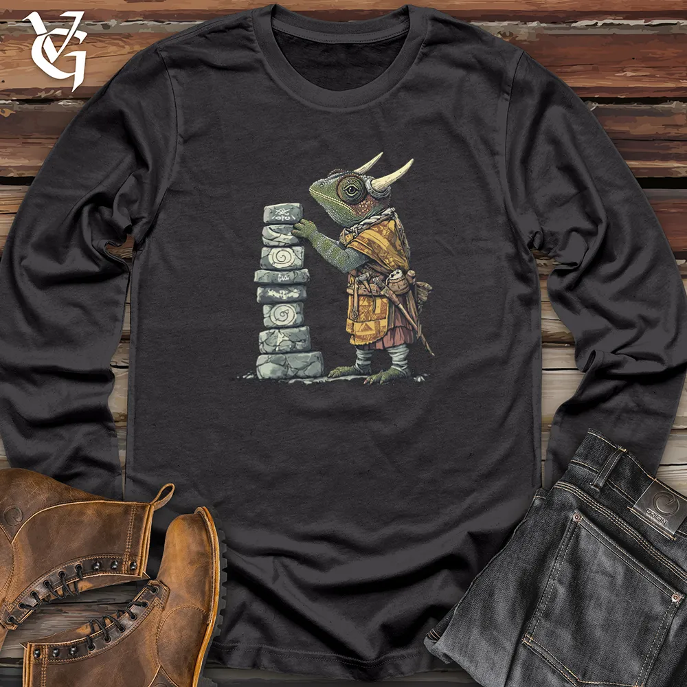 Chameleon Dressed as a Viking Long Sleeve