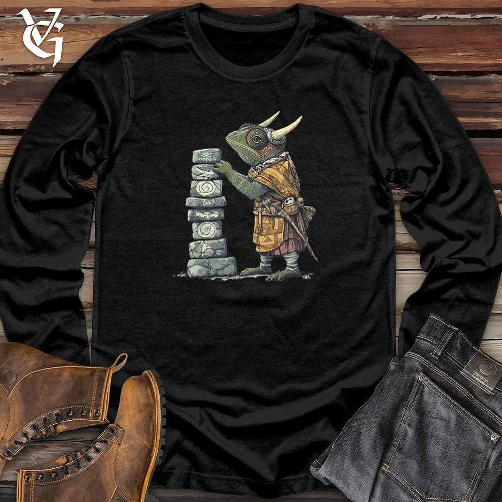 Chameleon Dressed as a Viking Long Sleeve