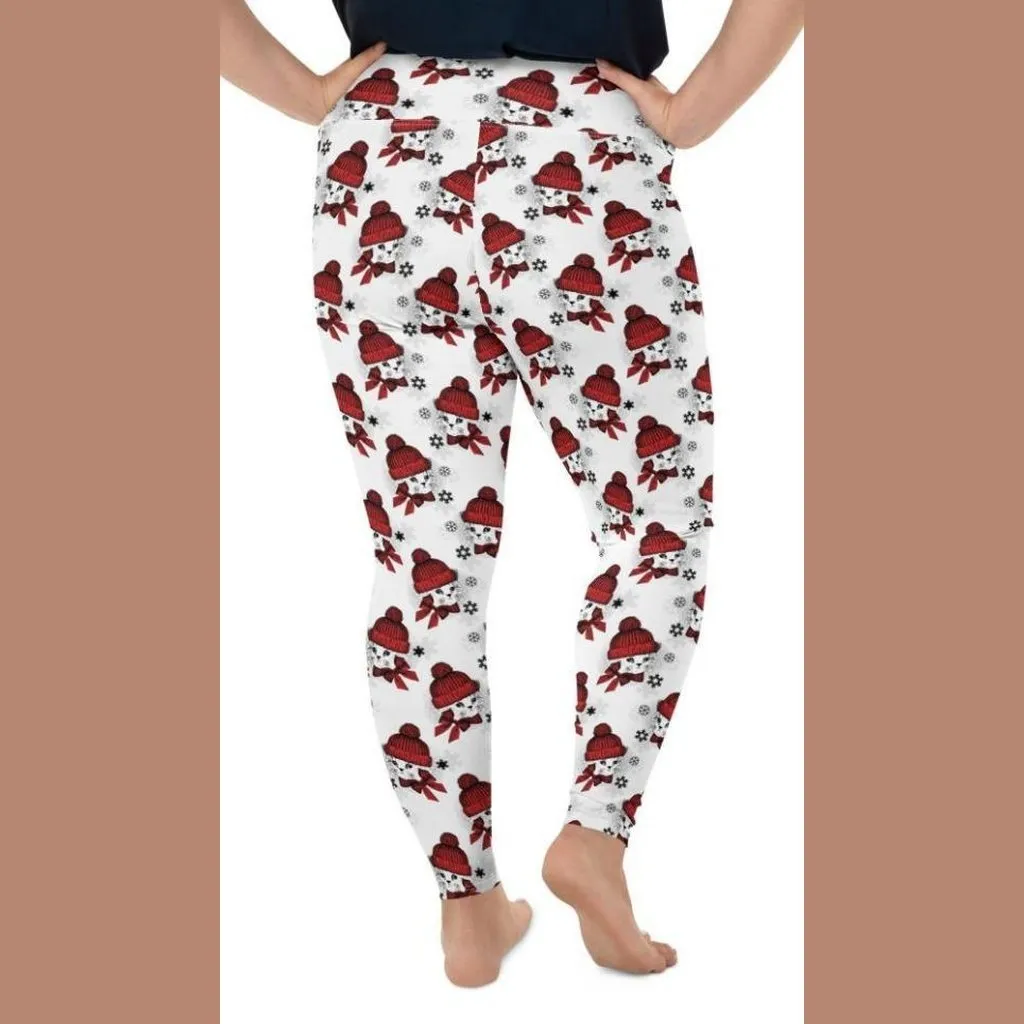 Christmas Kitties Plus Size Leggings