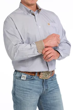 CINCH STRIPED BUTTON DOWN WESTERN SHIRT