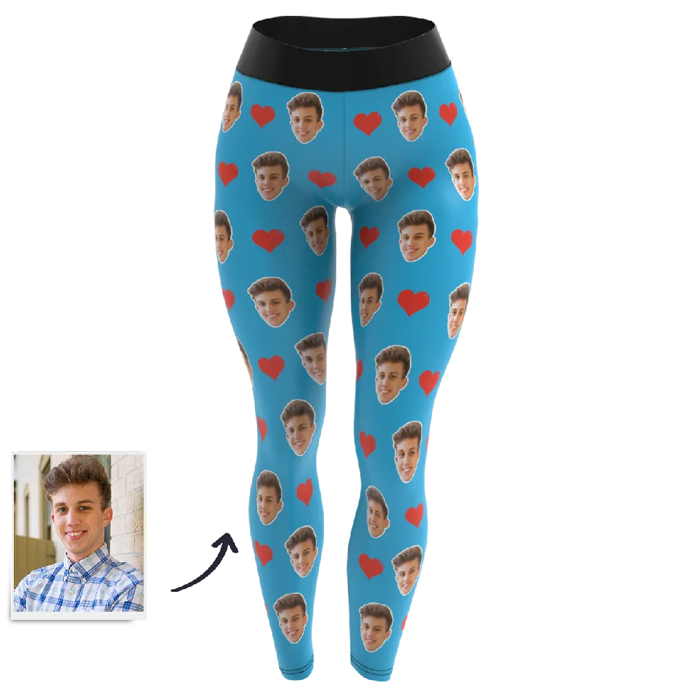 Custom Face Leggings – Personalized Leggings [PUT YOUR FACE ON THESE LEGGINGS]