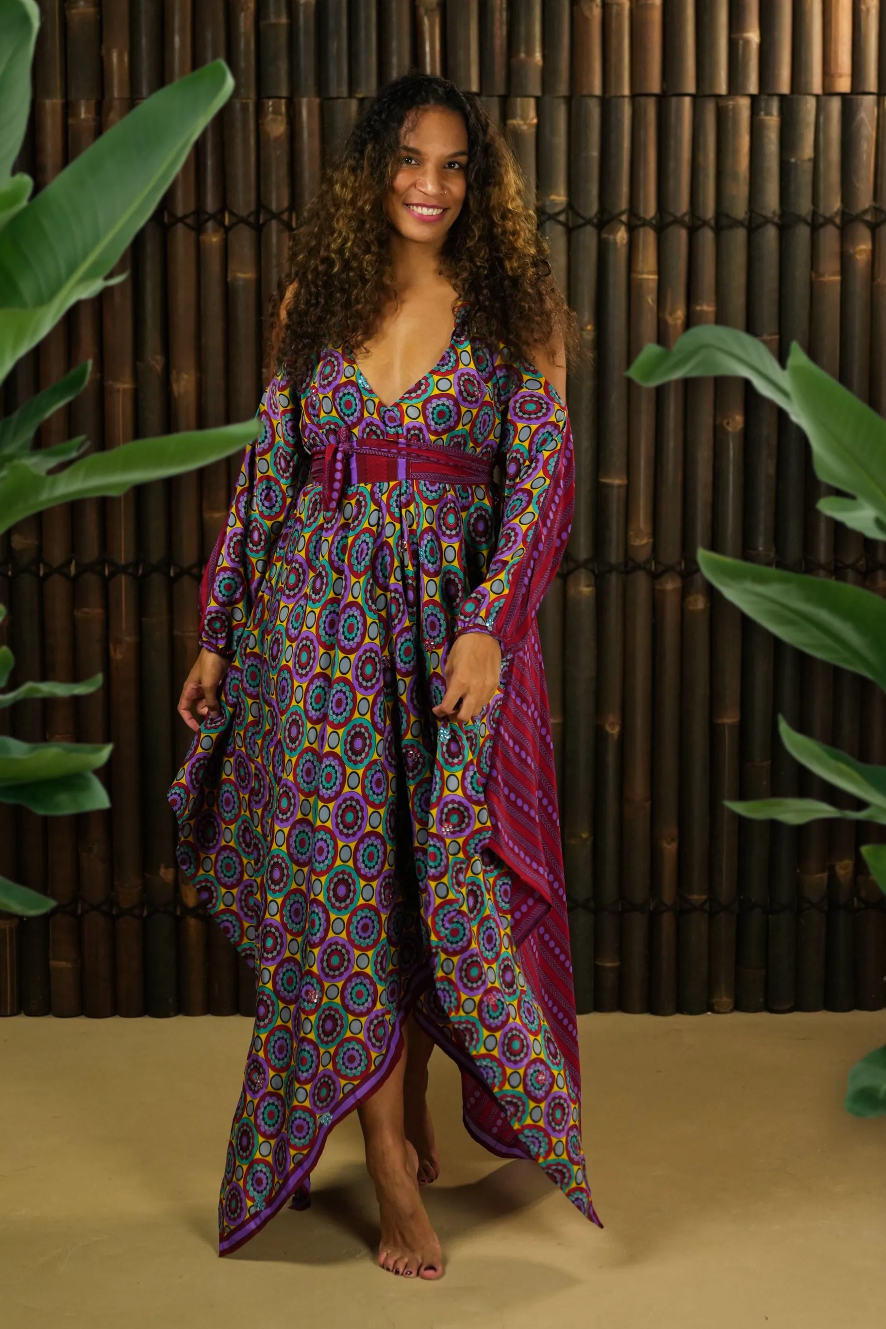 Dress 'Eunoia' with Sleeves - longer
