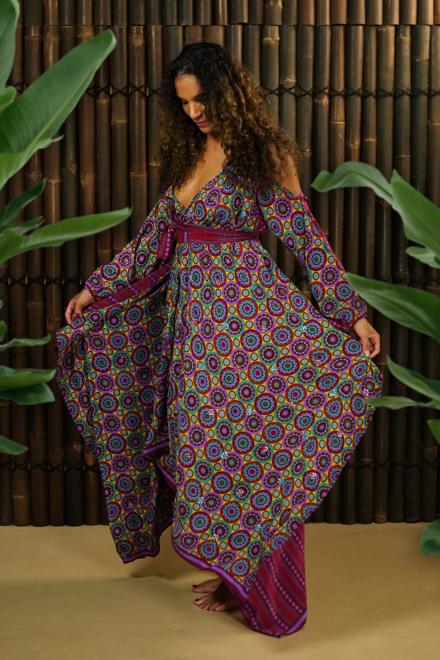 Dress 'Eunoia' with Sleeves - longer