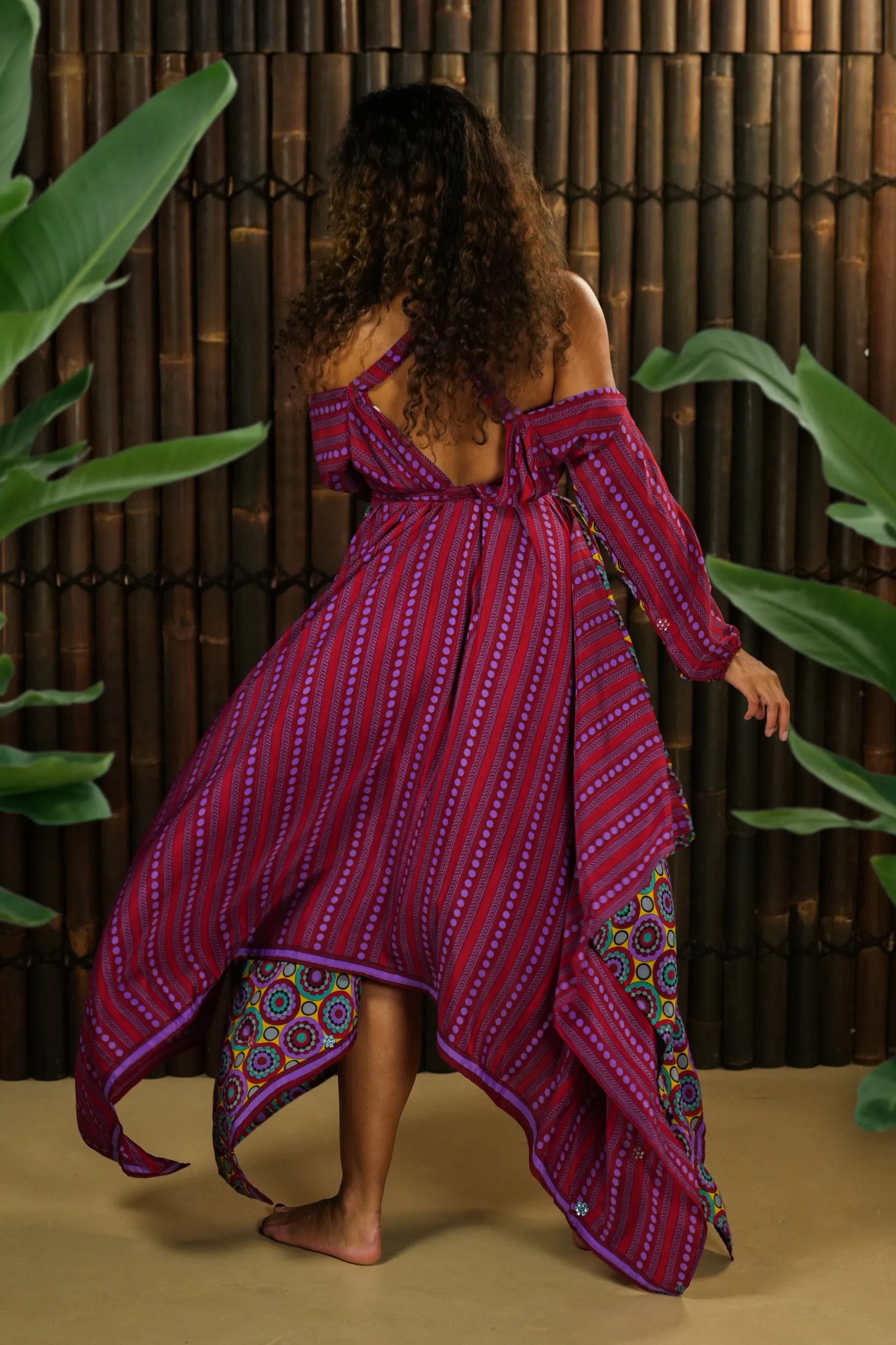 Dress 'Eunoia' with Sleeves - longer
