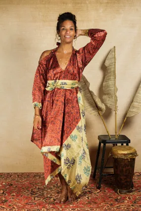 Dress 'Eunoia' with Sleeves - reserved for Atlantis Kristaller
