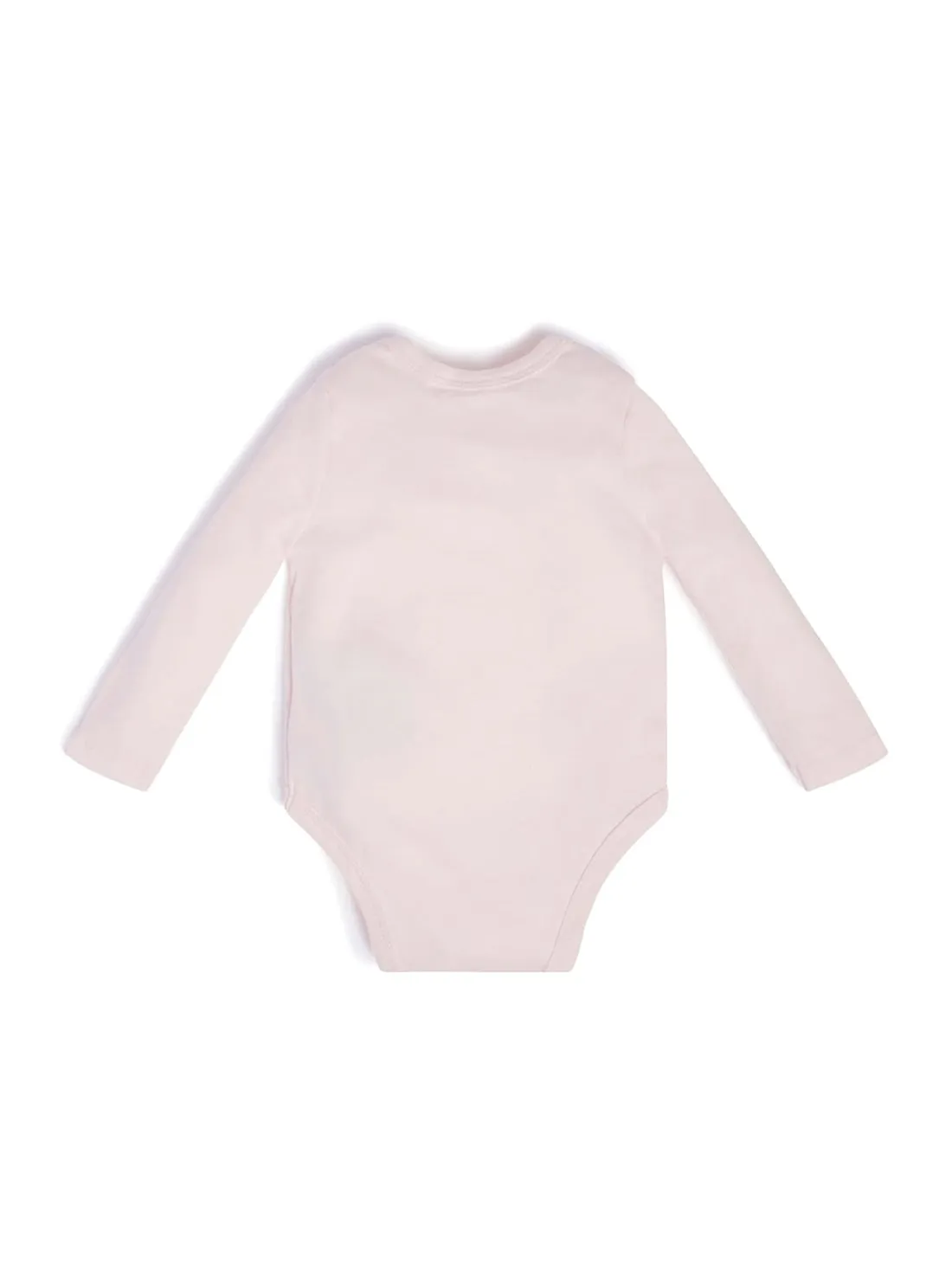 Eco Pink Core Logo Bodysuit Jumpsuit (3-18M)