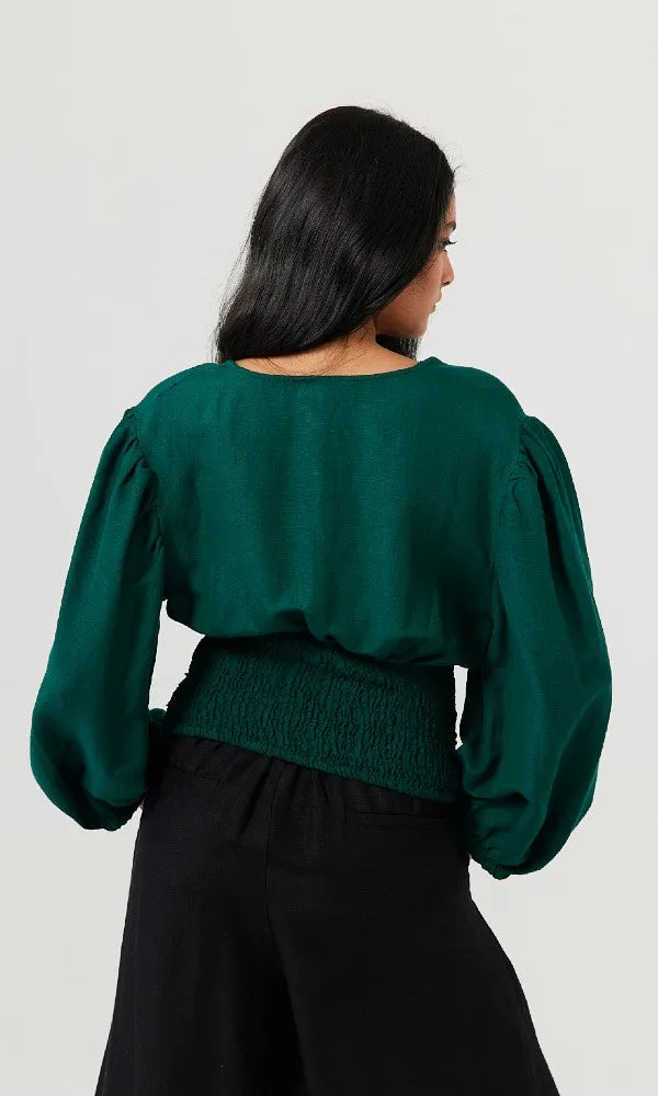 EMELIA TOP- Cross Over Top