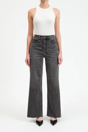 far out high rise wide leg - milky way