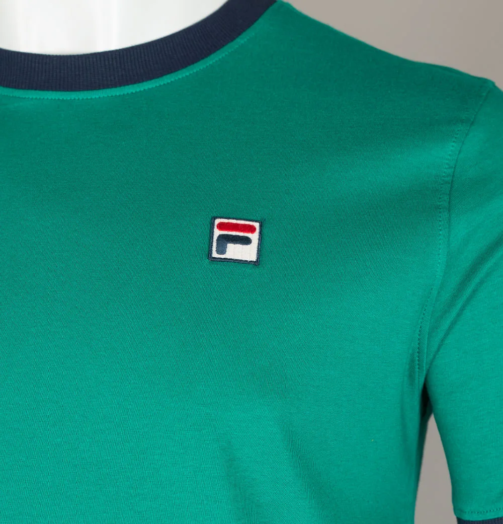 Fila Vintage Marconi Ringer T-Shirt Green