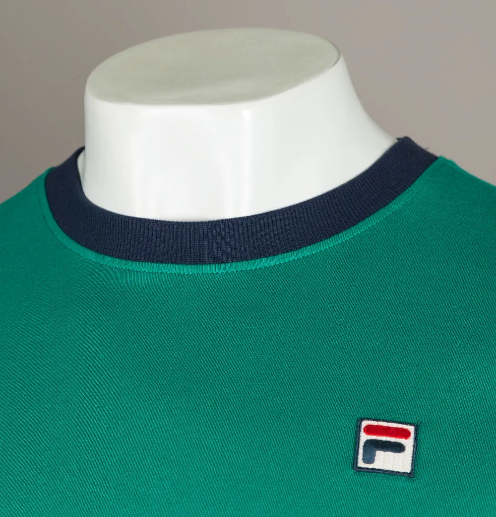 Fila Vintage Marconi Ringer T-Shirt Green