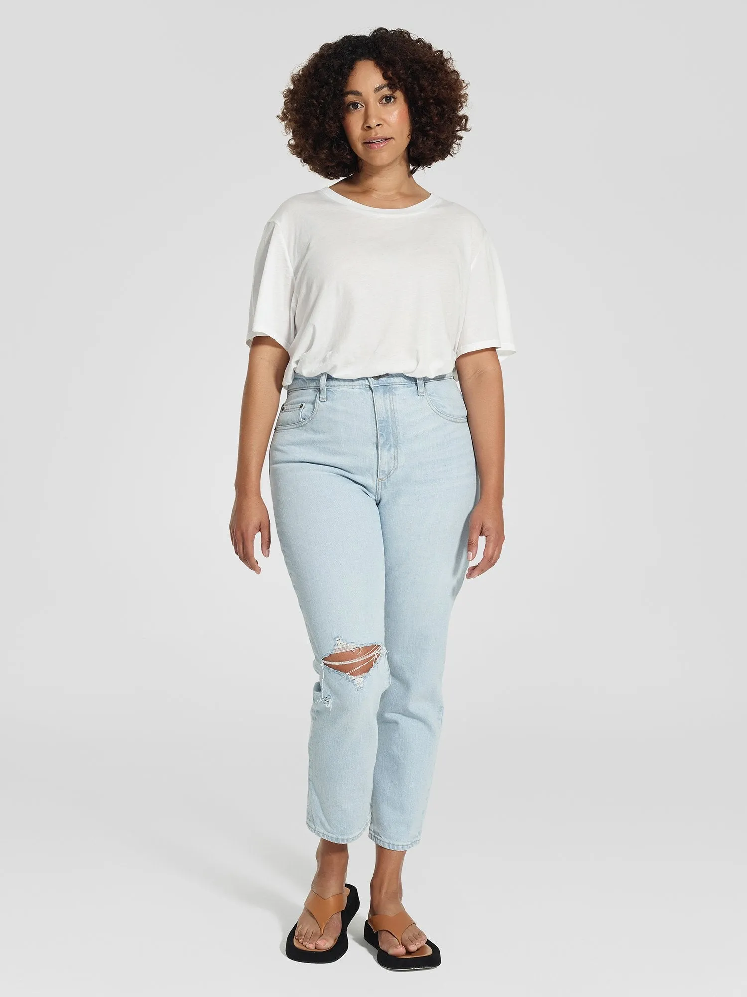 Frankie Jean Ankle Stretch Hazey