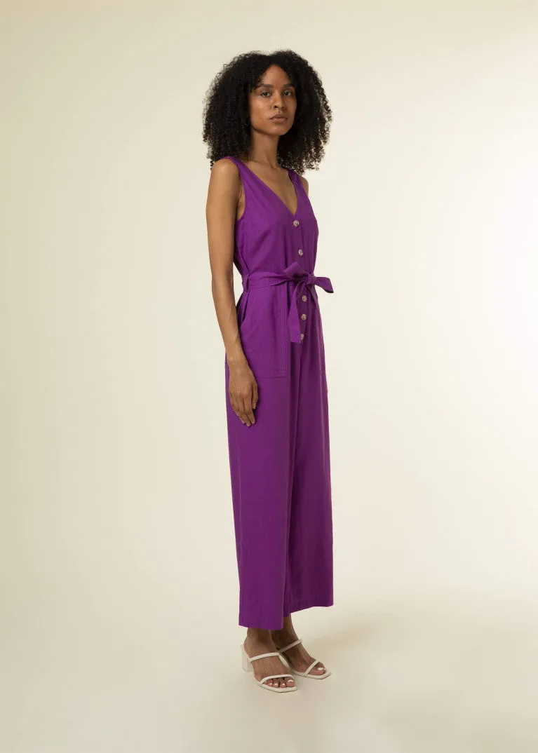 FRNCH Laurena jumpsuit violet