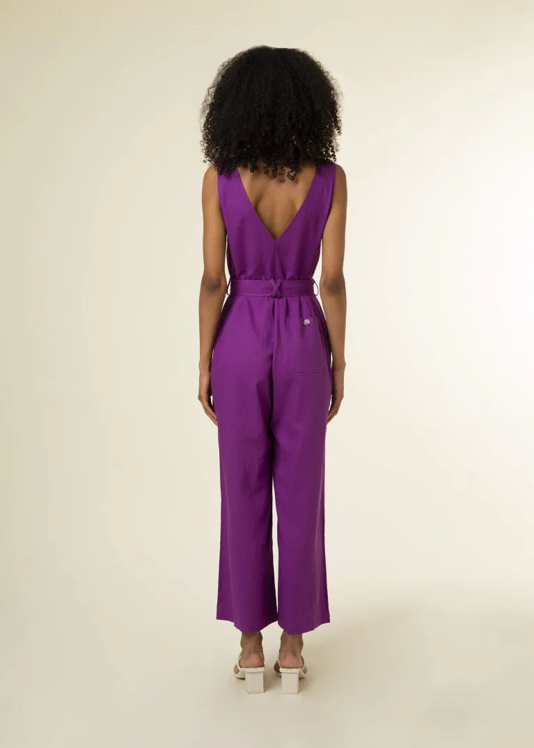 FRNCH Laurena jumpsuit violet