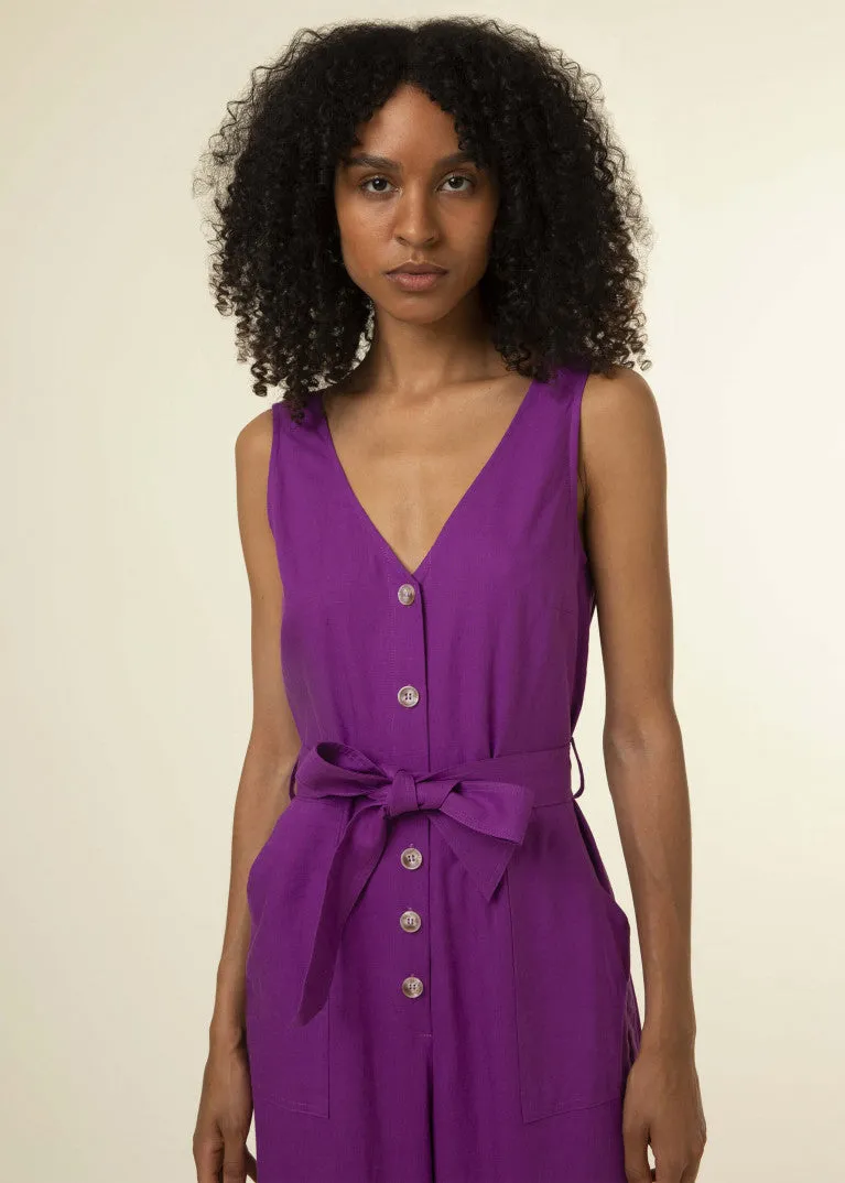 FRNCH Laurena jumpsuit violet