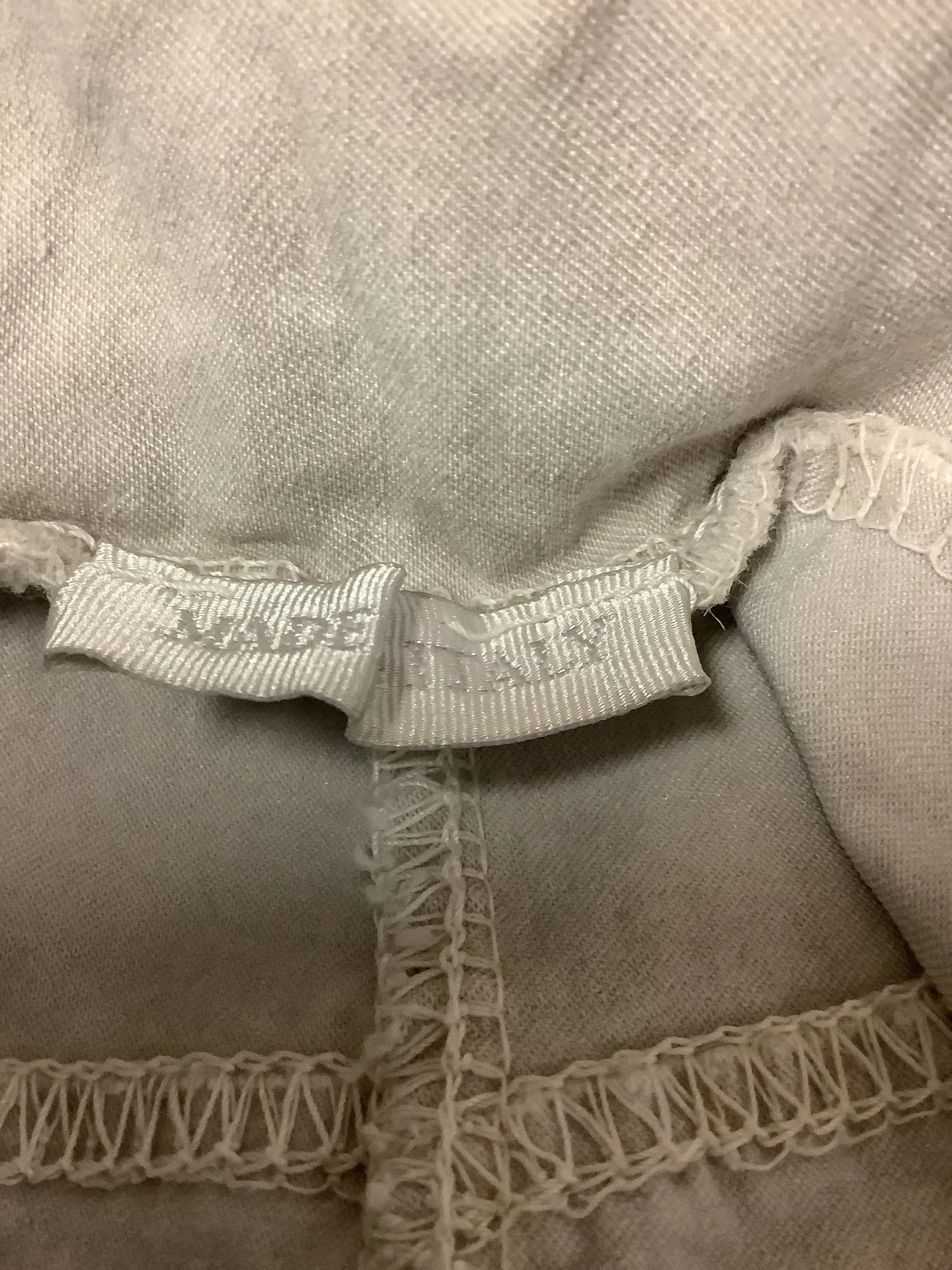 Gigi Moda Pant Tan Made In Italy Draw String Star Patches Size: M