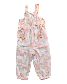 Gingersnaps Sleeveless Long Overalls 12M