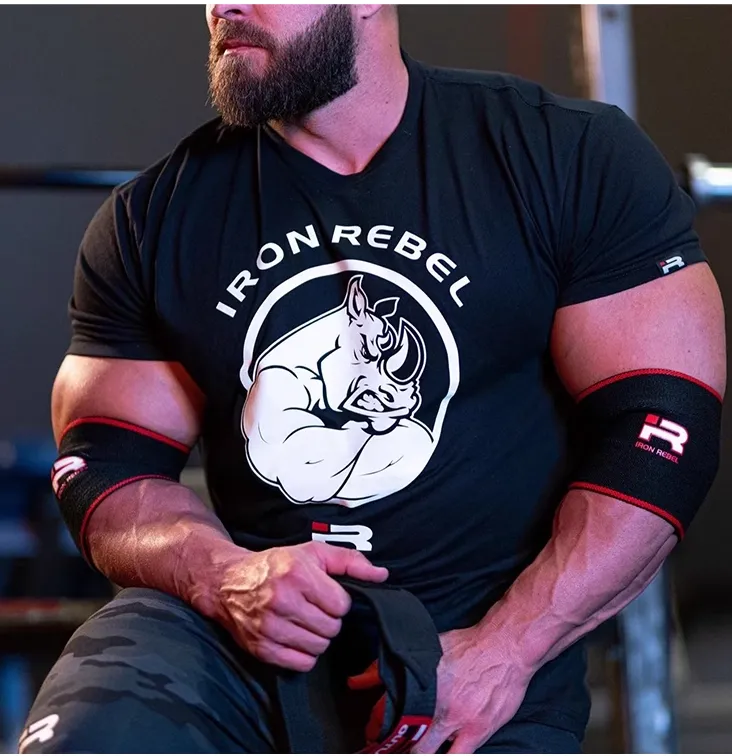 GYM BUDDY RHINO POWERLIFTING T SHIRTS