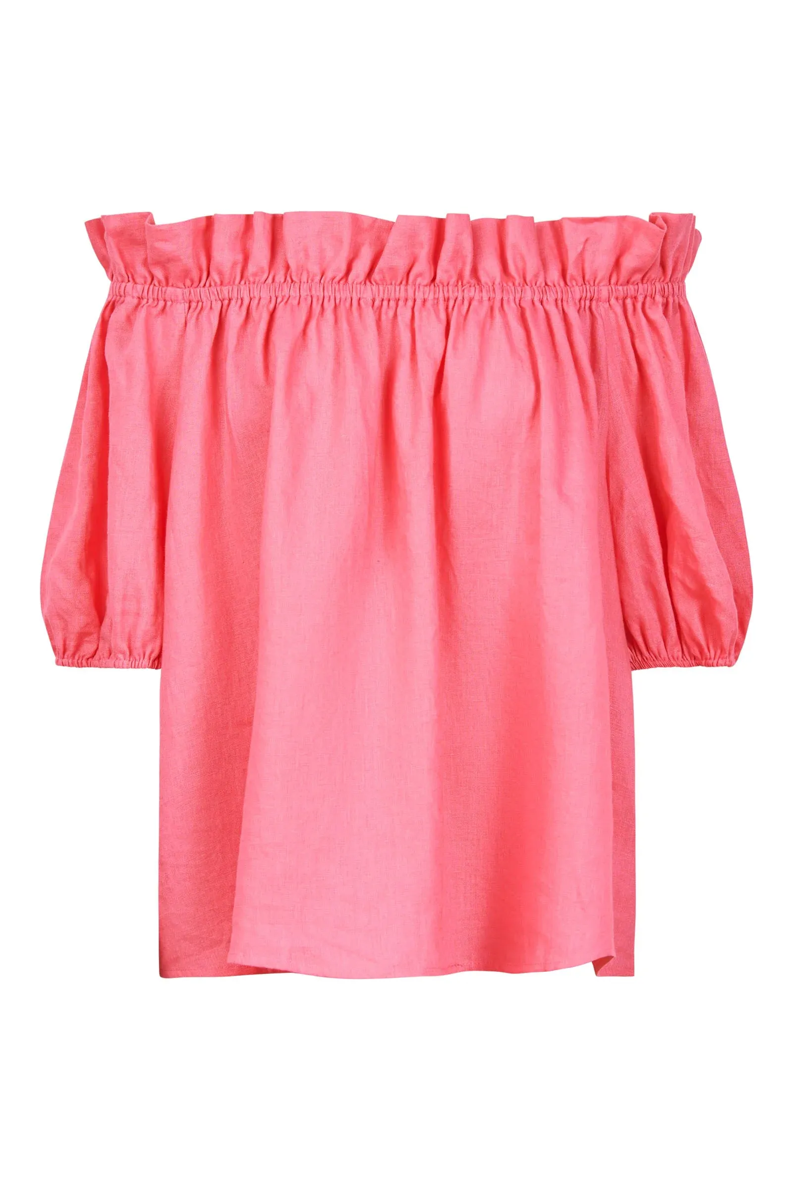 Halcyon Ruched Top - Musk