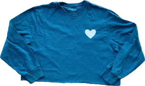 Heart Cropped Long Sleeve