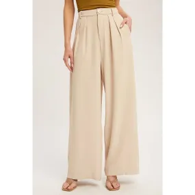 High-waisted Wide Leg Pants