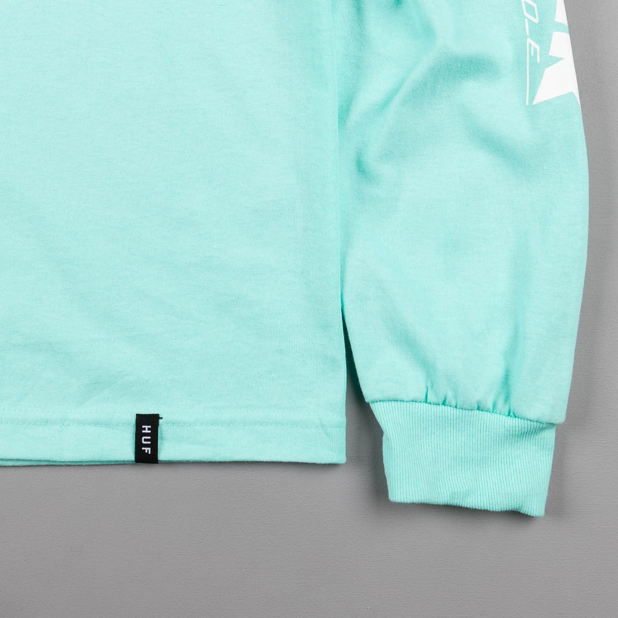 HUF x Thrasher TDS Long Sleeve T-Shirt - Mint