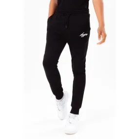 Hype Black Script Joggers Yvlr-421