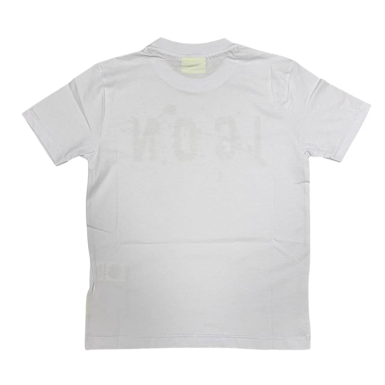Icon maglietta con cappuccio junior con stampa schizzo IBKS00520 bianco
