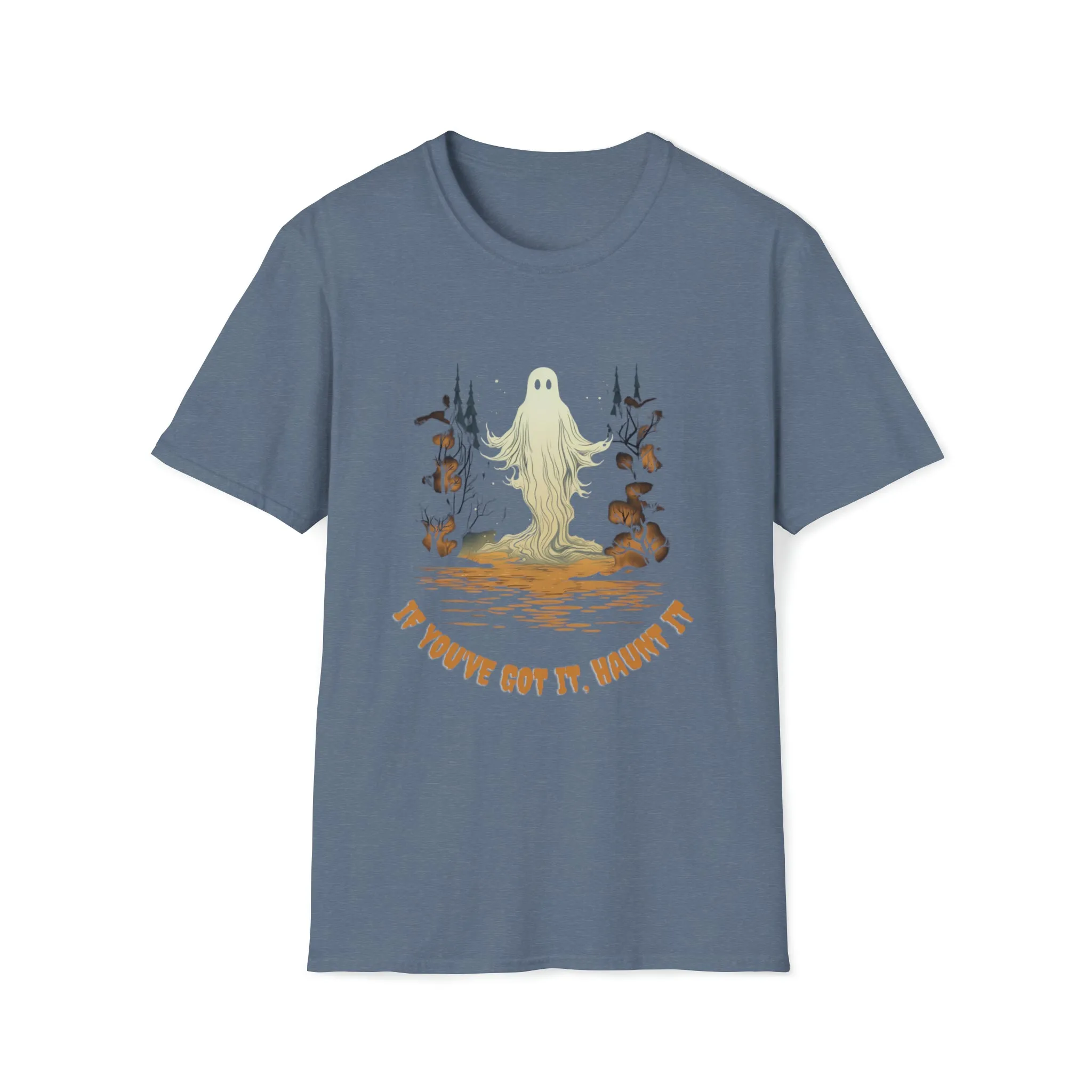 If You Got It, Haunt It, Halloween T-shirt, Fall t-shirt, Custom T-shirt, Womens Halloween, T-shirt mockup, Ghost Halloween, Halloween