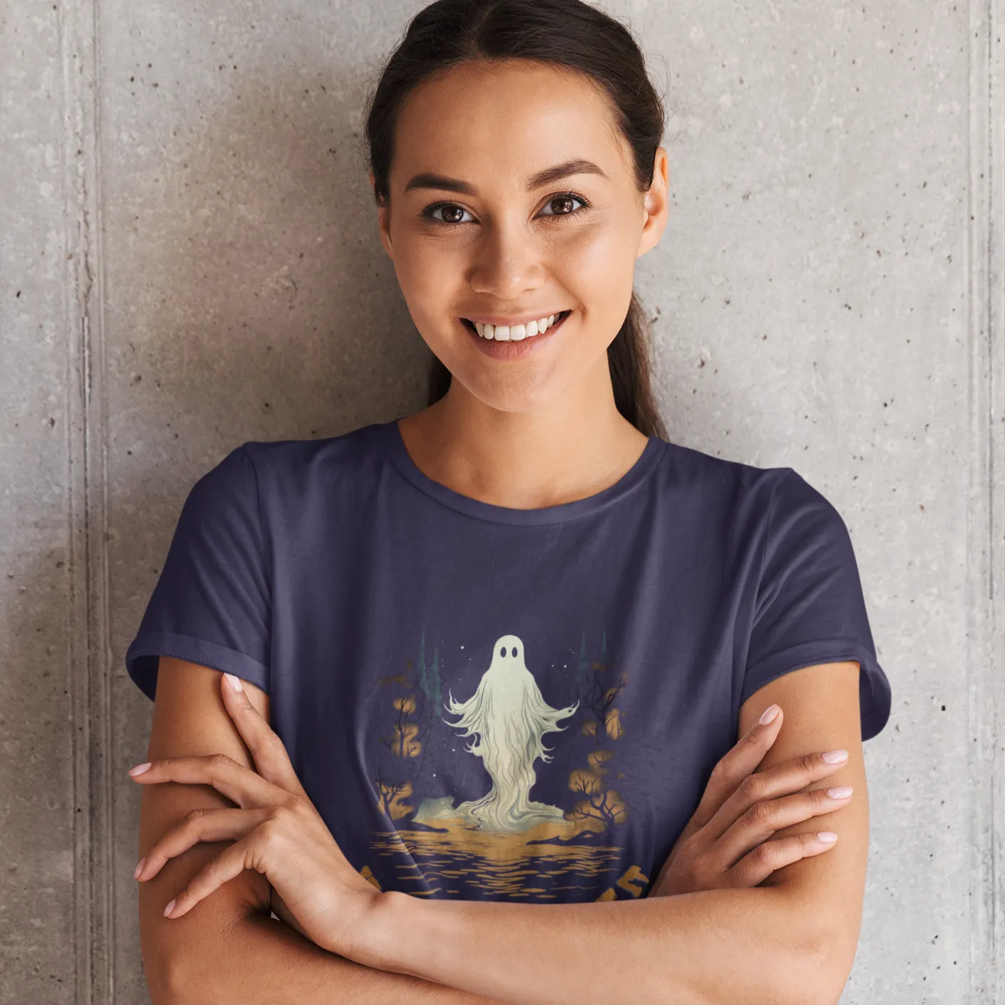 If You Got It, Haunt It, Halloween T-shirt, Fall t-shirt, Custom T-shirt, Womens Halloween, T-shirt mockup, Ghost Halloween, Halloween
