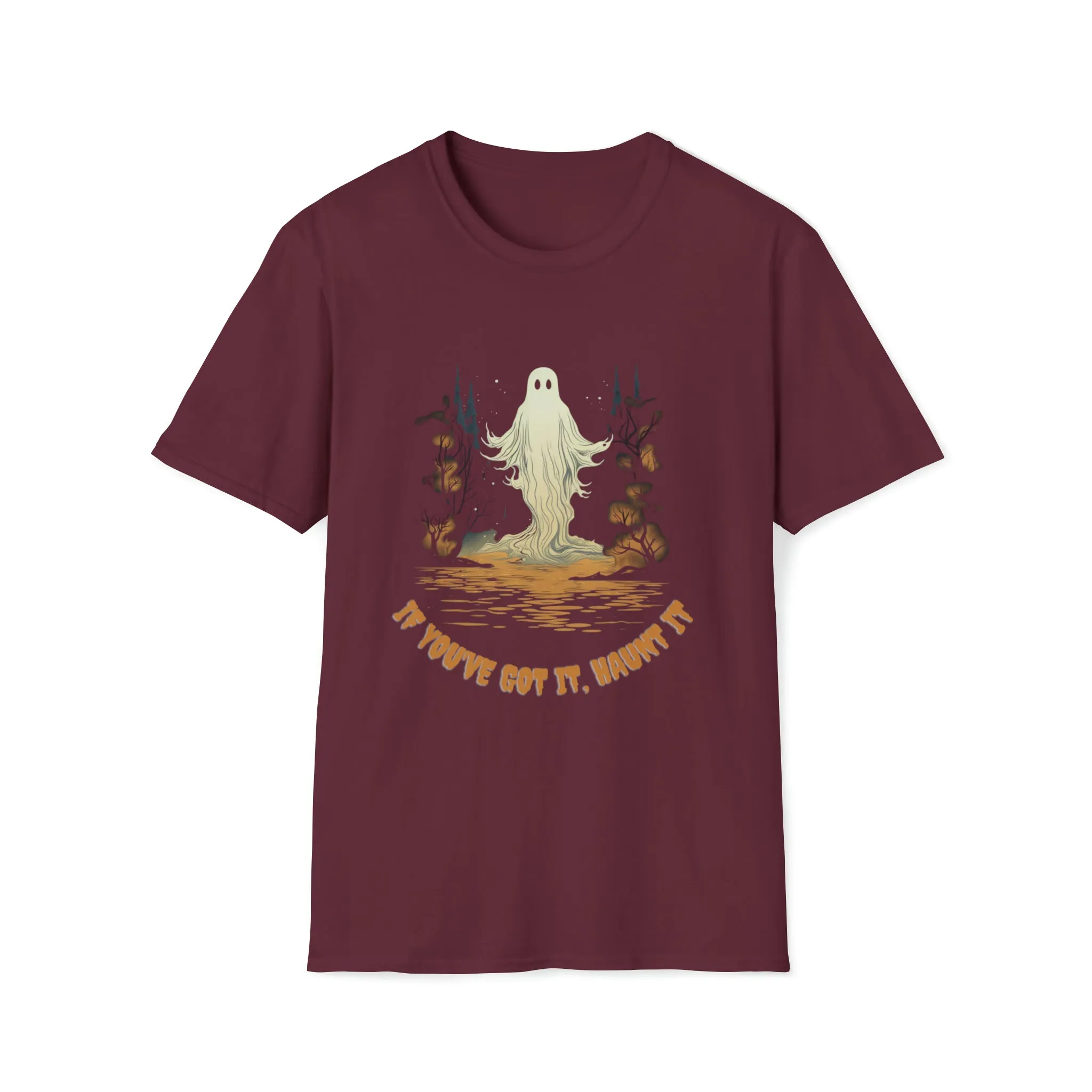 If You Got It, Haunt It, Halloween T-shirt, Fall t-shirt, Custom T-shirt, Womens Halloween, T-shirt mockup, Ghost Halloween, Halloween