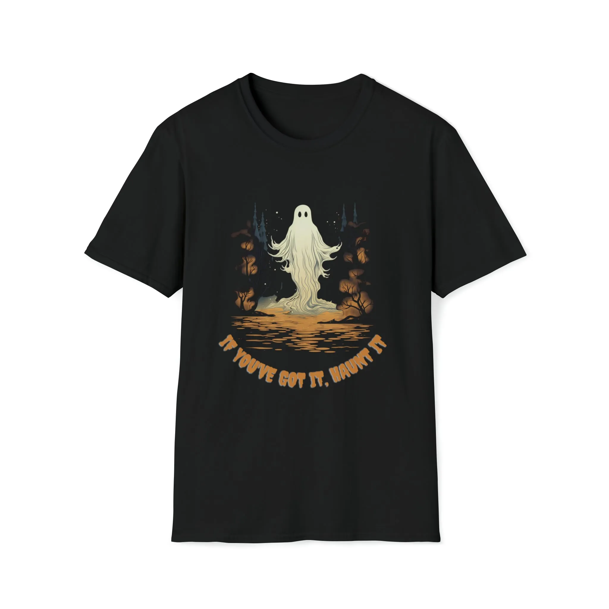 If You Got It, Haunt It, Halloween T-shirt, Fall t-shirt, Custom T-shirt, Womens Halloween, T-shirt mockup, Ghost Halloween, Halloween
