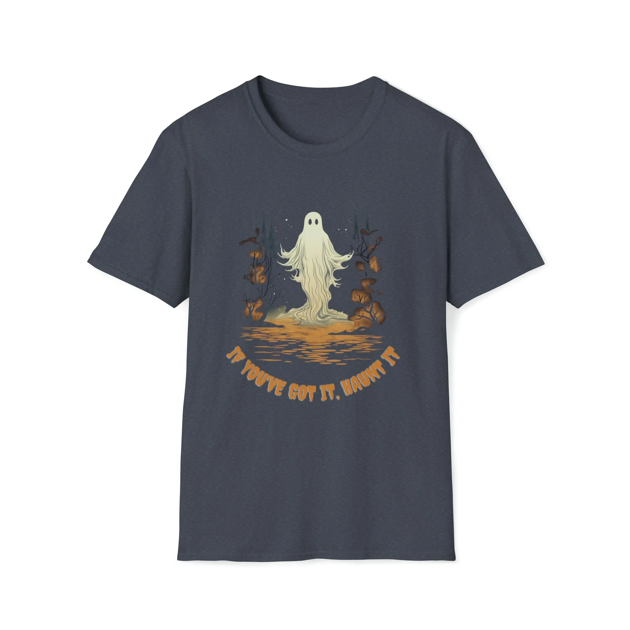 If You Got It, Haunt It, Halloween T-shirt, Fall t-shirt, Custom T-shirt, Womens Halloween, T-shirt mockup, Ghost Halloween, Halloween