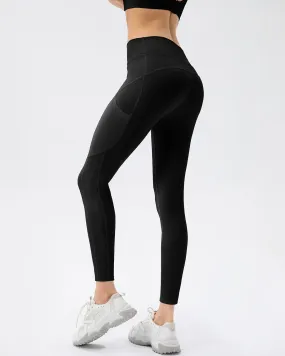 Iris Seamless Pocket Leggings - Black