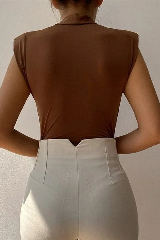 JY954 Solid Color Sleeveless Pleated Jumpsuit