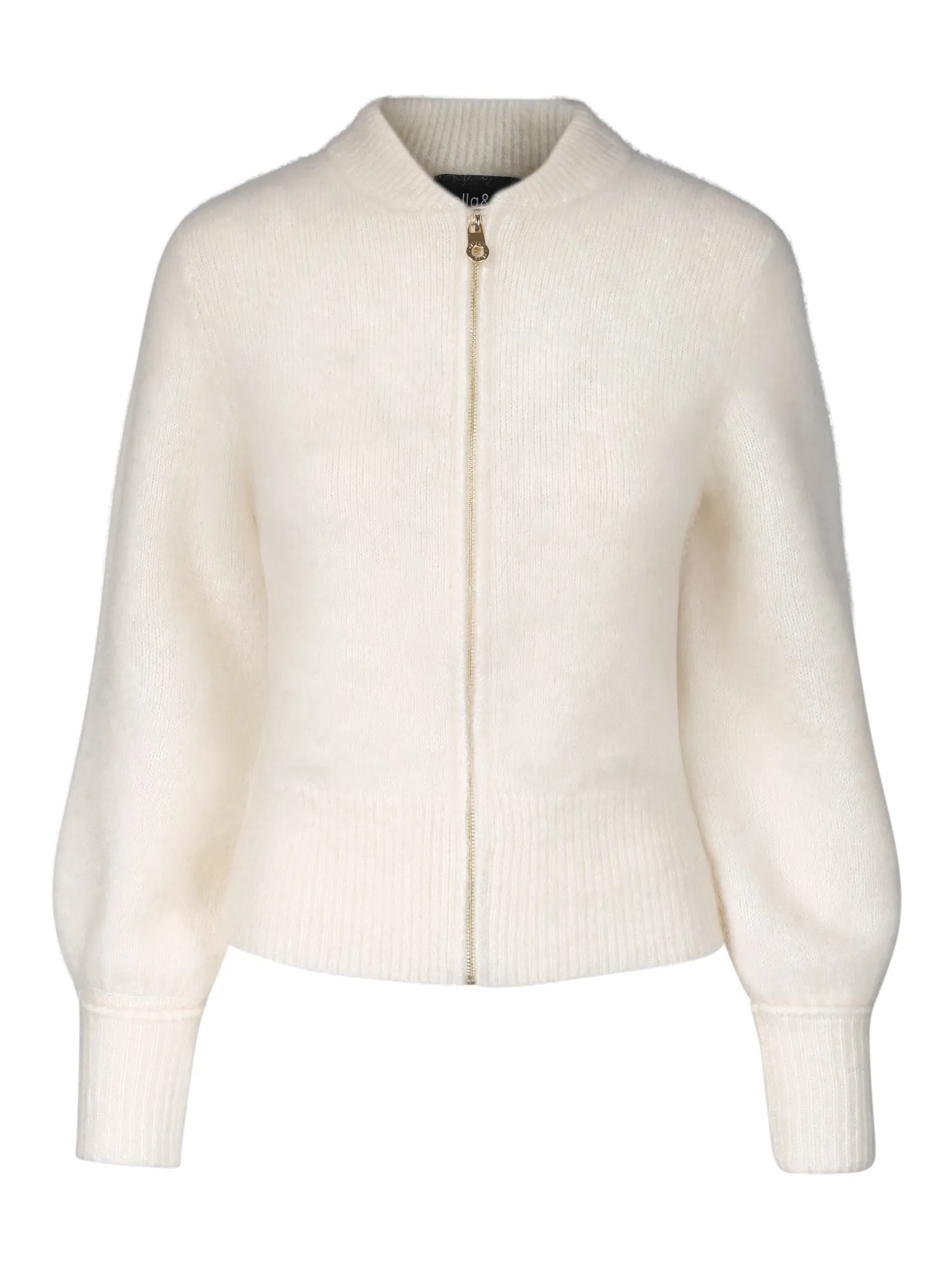 Laura Mohair Cardigan - White