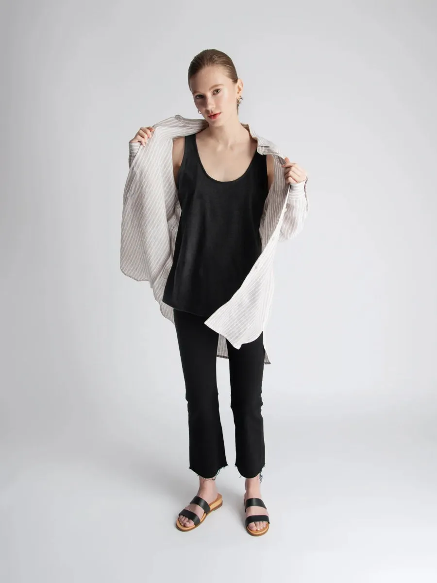 Lepidoptere Anouk Shirt (Beige Stripe)