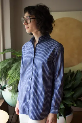 Lepidoptere Anouk Shirt (Blue Stripe)