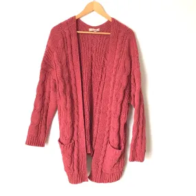 Love Tree Chenille Cardigan- Size S