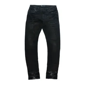 Makobi 'Avenida Grease' Jeans (Jet Black) M1991